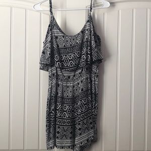 Black & White Romper | Material Girl